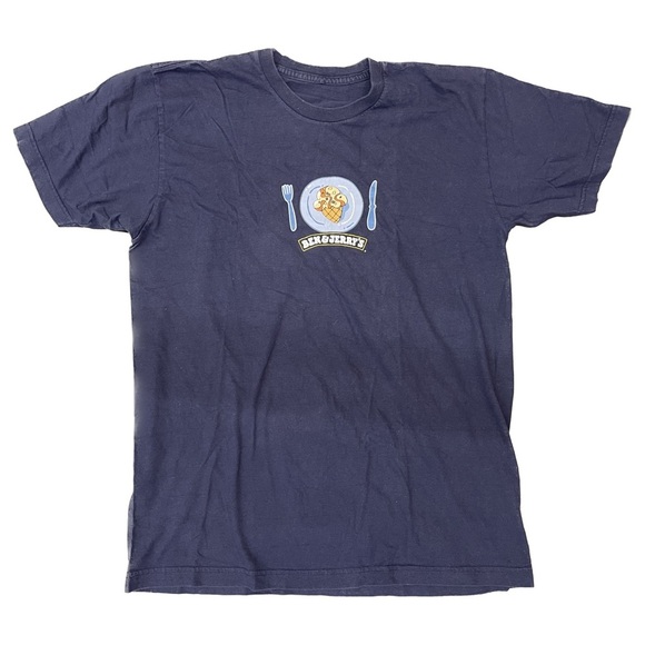 Ben & Jerry’s Ice Cream Waffle Cone T-Shirt Size Large - Picture 1 of 3